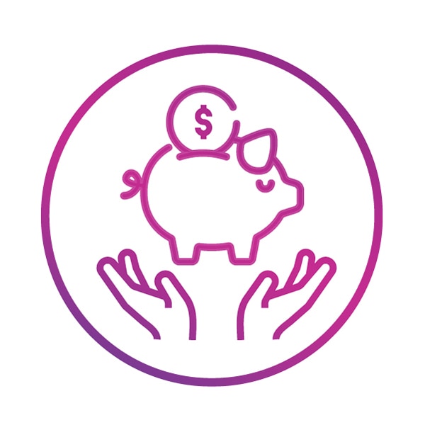 Financial benefits Icon