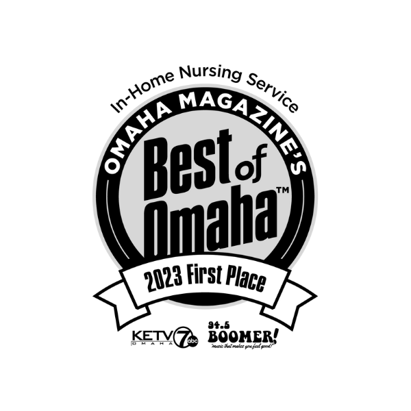 Best of Omaha First Place In-Home Nursing Logo